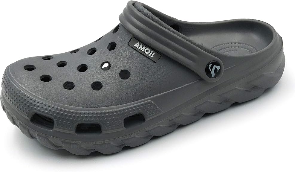 Amoji Unisex Garden Clogs Gardening Shoes AA1521