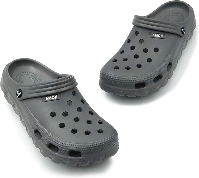 Amoji Unisex Garden Clogs Gardening Shoes AA1521