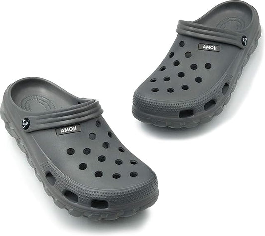 Amoji Unisex Garden Clogs Gardening Shoes AA1521