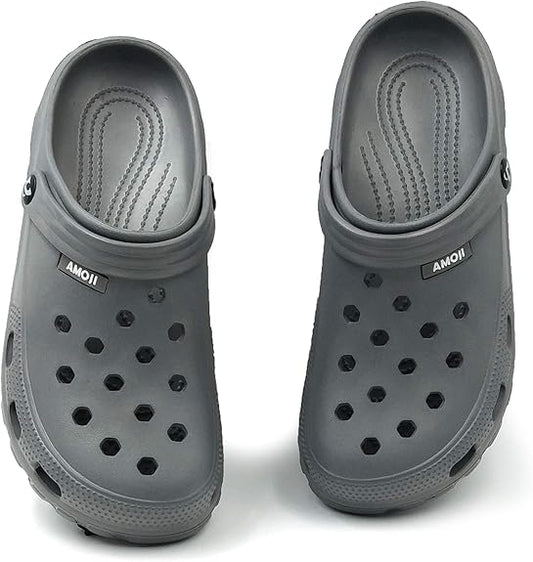 Amoji Unisex Garden Clogs Gardening Shoes AA1521